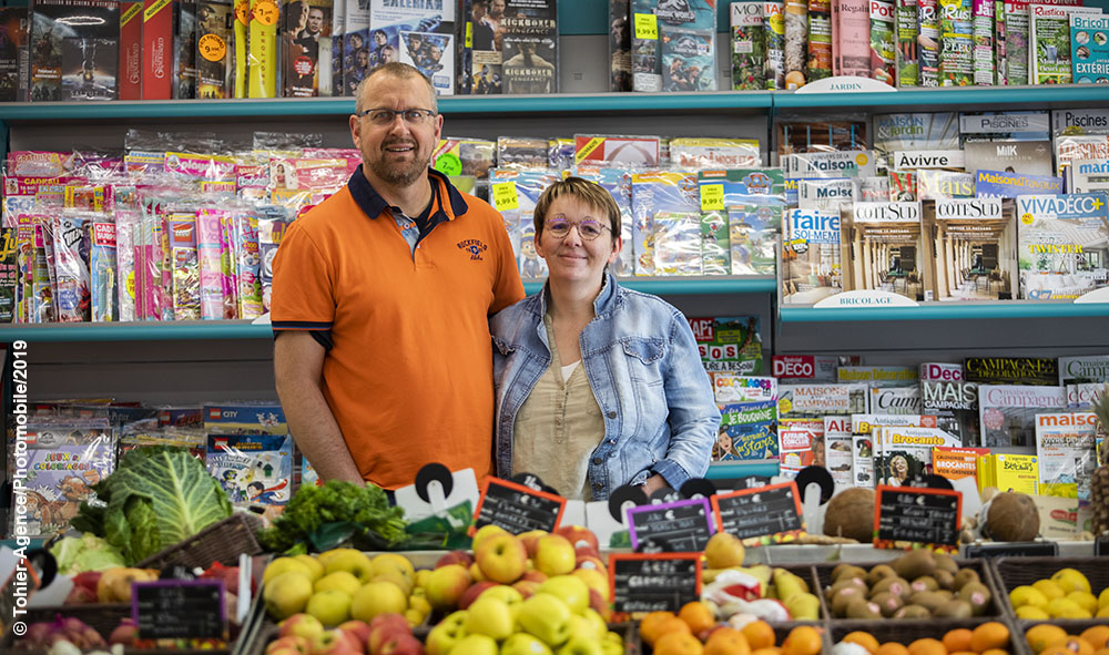 Économie commerce de proximite groupe casino Ahetze Pays basque Enseigne Vival