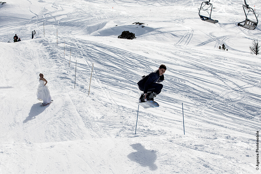 Se marier sous la neige c'est magnifique et c est chic ! vous n'habitez pas dans les pays nordiques ? Danemark, Suède, Norvège et Finlande aucun problème suivez moi ! ;)