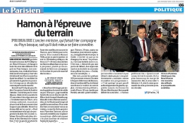 Le Parisien Jeudi 5 Janvier 2007 Hamon à l'épreuve du terrai