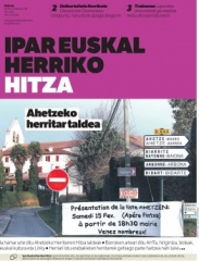 Ipar Euskal Herriko Hitza Ostirala 2017eko uztailaren 28a