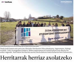 Journal basque BERRIA du 28 Juillet 2017 / Ipar Euskal Herri