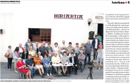 Journal BERRIA du 28 Juillet 2017 / Ipar Euskal Herriko Hitz