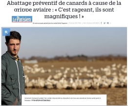 Site Web (leparisien.fr) samedi 7 janvier 2017 