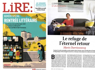 Magazine LIRE spécial rentrée littéraire