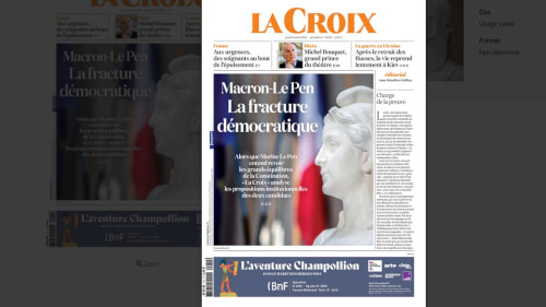 Macron-Le Pen La fracture démocratique 