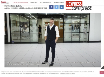 L'Express L'entreprise : Serial entrepreneur, Patrick Longevial s'est adossé à l'enseigne Franck Provost pour monter plu