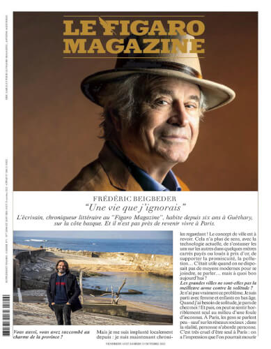 FRÉDÉRIC BEIGBEDER “Une vie que j’ignorais”