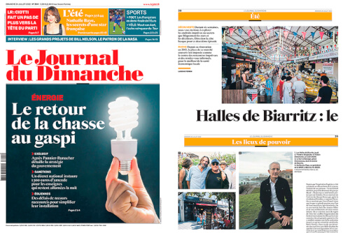 Halles de Biarritz : Le marché du gotha