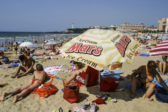 Série photographique "Tous à la plage !" limitée à 10 exemplaires.
