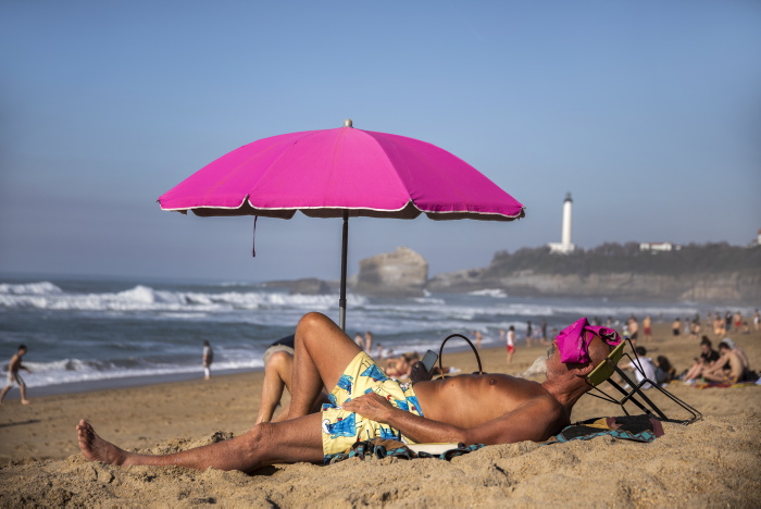 Série photographique "Tous à la plage !" limitée à 10 exemplaires.