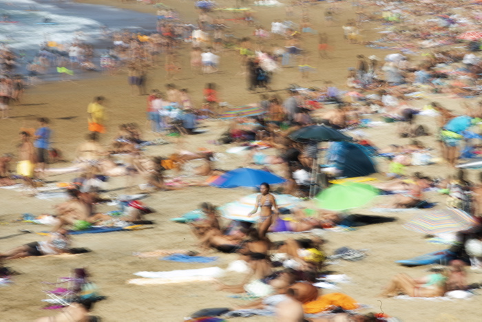 Série photographique "Tous à la plage !" limitée à 10 exemplaires.