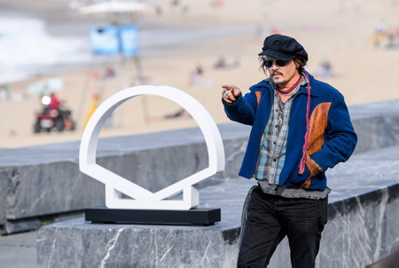 Johnny Depp au Festival de Cinéma de San Sébastien le 22 septembre 2021.
Johnny Depp at the San Sebastian Film Festival on September 22, 2021.
San Sébastien, San Sébastian, Donostia, Pays basque, Europe, Espagne, Gipuzkoa, Pays basque Espagnol, Basque Country.