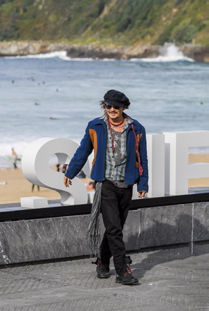 Johnny Depp au Festival de Cinéma de San Sébastien le 22 septembre 2021.
Johnny Depp at the San Sebastian Film Festival on September 22, 2021.
San Sébastien, San Sébastian, Donostia, Pays basque, Europe, Espagne, Gipuzkoa, Pays basque Espagnol, Basque Country.