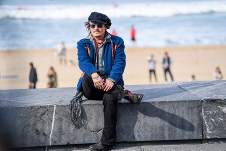 Johnny Depp au Festival de Cinéma de San Sébastien le 22 septembre 2021.
Johnny Depp at the San Sebastian Film Festival on September 22, 2021.
San Sébastien, San Sébastian, Donostia, Pays basque, Europe, Espagne, Gipuzkoa, Pays basque Espagnol, Basque Country.