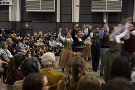 LURRAMA La ferme au Pays Basque à la Halle d'Iraty de Biarritz sur la côte basque le 12 novembre 2022, LURRAMA est un salon de l'agriculture Paysanne basque conçu par l'association EHLG (Euskal Herriko Laborantza Ganbara)  pour promouvoir l'agriculture paysanne et durable, respectueuse des hommes et de la nature.

LURRAMA The farm in the Basque Country at the Halle d'Iraty in Biarritz on the Basque coast on November 12, 2022, LURRAMA is a Basque peasant agriculture fair designed by the EHLG association (Euskal Herriko Laborantza Ganbara) to promote agriculture peasant and sustainable, respectful of people and nature.

Biarritz, Pays Basque, Region Nouvelle-Aquitaine, Pyrenees-Atlantiques France, Europe.
Basque Country, New Aquitaine Region




