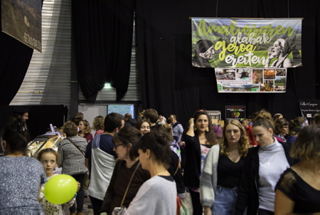 LURRAMA La ferme au Pays Basque à la Halle d'Iraty de Biarritz sur la côte basque le 12 novembre 2022, LURRAMA est un salon de l'agriculture Paysanne basque conçu par l'association EHLG (Euskal Herriko Laborantza Ganbara)  pour promouvoir l'agriculture paysanne et durable, respectueuse des hommes et de la nature.

LURRAMA The farm in the Basque Country at the Halle d'Iraty in Biarritz on the Basque coast on November 12, 2022, LURRAMA is a Basque peasant agriculture fair designed by the EHLG association (Euskal Herriko Laborantza Ganbara) to promote agriculture peasant and sustainable, respectful of people and nature.

Biarritz, Pays Basque, Region Nouvelle-Aquitaine, Pyrenees-Atlantiques France, Europe.
Basque Country, New Aquitaine Region



