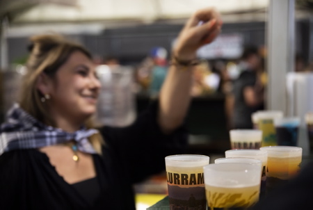 LURRAMA La ferme au Pays Basque à la Halle d'Iraty de Biarritz sur la côte basque le 12 novembre 2022, LURRAMA est un salon de l'agriculture Paysanne basque conçu par l'association EHLG (Euskal Herriko Laborantza Ganbara)  pour promouvoir l'agriculture paysanne et durable, respectueuse des hommes et de la nature.

LURRAMA The farm in the Basque Country at the Halle d'Iraty in Biarritz on the Basque coast on November 12, 2022, LURRAMA is a Basque peasant agriculture fair designed by the EHLG association (Euskal Herriko Laborantza Ganbara) to promote agriculture peasant and sustainable, respectful of people and nature.

Biarritz, Pays Basque, Region Nouvelle-Aquitaine, Pyrenees-Atlantiques France, Europe.
Basque Country, New Aquitaine Region




