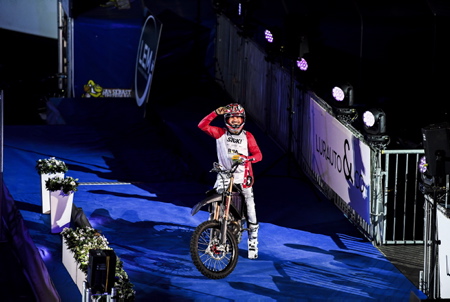 Edgar Torronteras lors du Show X-Gravity Freestyle Motocross de San Sébastien le 7 janvier 2023 sur le site du Donostia Arena Illumbe.
Edgar Torronteras Motocross Show in San Sebastian on January 7, 2023 at the Donostia Arena Illumbe site.
Pays Basque, Pays Basque Espagnol, San Sebastien, San Sebastian, Europe, Espagne