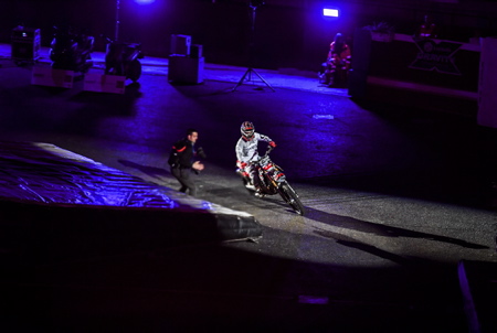 Maikel Melero lors du Show X-Gravity Freestyle Motocross de San Sébastien le 7 janvier 2023 sur le site du Donostia Arena Illumbe.
Maikel Melero Motocross Show in San Sebastian on January 7, 2023 at the Donostia Arena Illumbe site.
Pays Basque, Pays Basque Espagnol, San Sebastien, San Sebastian, Europe, Espagne