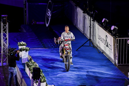 Maikel Melero lors du Show X-Gravity Freestyle Motocross de San Sébastien le 7 janvier 2023 sur le site du Donostia Arena Illumbe.
Maikel Melero Motocross Show in San Sebastian on January 7, 2023 at the Donostia Arena Illumbe site.
Pays Basque, Pays Basque Espagnol, San Sebastien, San Sebastian, Europe, Espagne