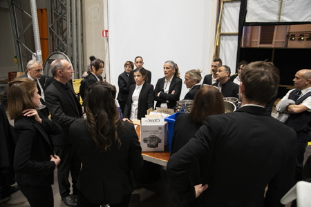 Bienvenue dans le monde des Traiteurs et organisateurs de réceptions ici : le traiteur Jardins & Saveurs traiteur de france, intervention et mise en place du service de restauration et de la reception pour 900 convives lors d'un congrès. Anniversaire des 100 ans de la création de l'entreprise LINDT France à Oloron Sainte Marie.
Welcome to the world of caterers and reception organizers here: the caterer Jardins & Saveurs caterer de France, intervention and implementation of the catering service and reception for 900 guests during a Congress. Anniversary of the 100th anniversary of the creation of the LINDT France company in Oloron Sainte Marie.
Oloron-Sainte-Marie, 64 , Nouvelle Aquitaine, Pyrénées Atlantiques, Sud Ouest, France, Europe.
New Aquitaine.