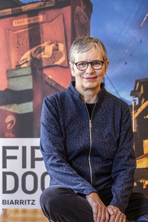 Anne Georget Presidente du FIPADOC de Biarritz, Festival International Documentaire. Biarritz le 09 janvier 2024, sur la côte basque, Pays Basque.

Anne Georget President of FIPADOC in Biarritz, International Documentary Festival. Biarritz on January 09, 2024 in the Basque Country.


Biarritz, Pays basque, 64 , Nouvelle Aquitaine, Pyrénées Atlantiques, Sud Ouest, France, Europe.
New Aquitaine, Basque Country.