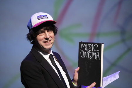 Remise du prix PRIX SACEM DE LA MUSIQUE ORIGINALE UN PASTEUR (A SHEPHERD) de Louis Hanquet au Compositeur Julien Ribot (photo) lors du Festival du FIPADOC  ( Festival International Documentaire ) soirée de clôture et remise des prix le vendredi 26 janvier 2024.

Presentation of the SACEM PRIZE FOR ORIGINAL MUSIC UN PASTEUR (A SHEPHERD) by Louis Hanquet to Composer Julien Ribot (photo) during the FIPADOC Festival (International Documentary Festival) closing evening and awards ceremony on Friday January 26, 2024.

Biarritz, Pays basque, Nouvelle-Aquitaine, New-Aquitaine, Pyrénées-Atlantiques, Pays Basque, Europe, France.
