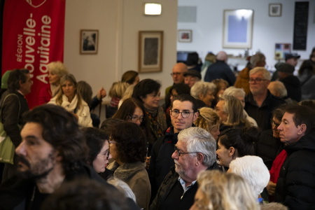 Hall de la gare du midi, la salle Atalaya va bientot ouvrir ses portes.FIPADOC. (Festival International Documentaire) soirée de clôture et remise des prix le vendredi 26 janvier 2024.

Hall of the Gare du Midi, the Atalaya room will soon open its doors. FIPADOC. (International Documentary Festival) closing evening and awards ceremony on Friday January 26, 2024.

Biarritz, Pays basque, Nouvelle-Aquitaine, New-Aquitaine, Pyrénées-Atlantiques, Pays Basque, Europe, France.